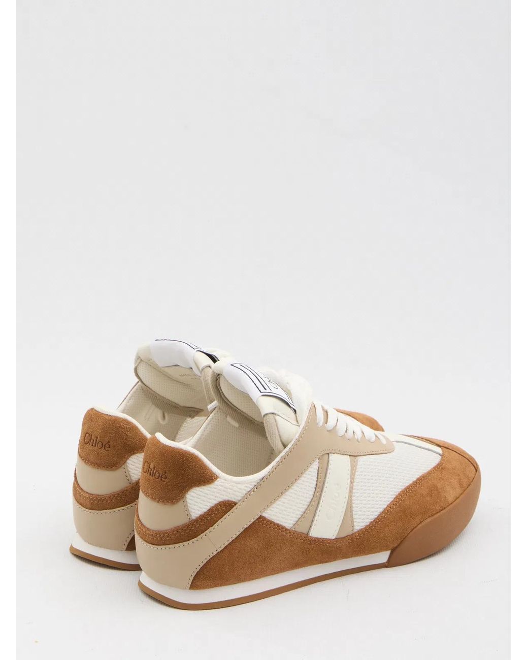 Chloé White Chloã Kick Sneakers