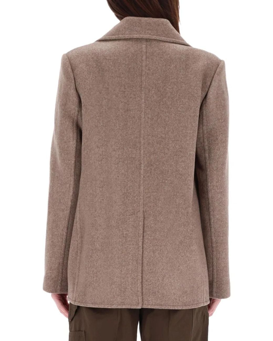Tory Burch Brown Wide Twill Jacket