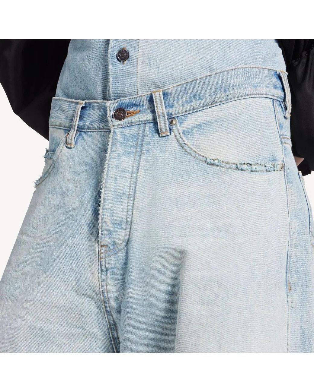 Balenciaga Blue Casual Pants for men