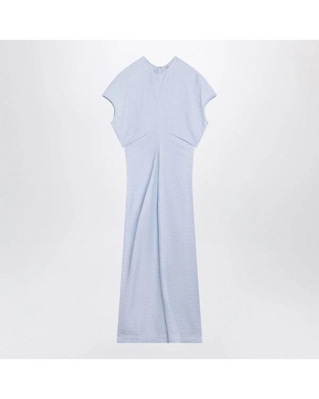 Totême Blue Sky Fluid Satin Dress