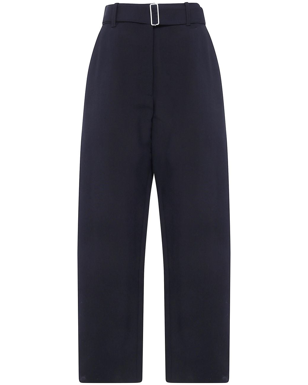 Studio Nicholson Blue Belted Round Leg Pant