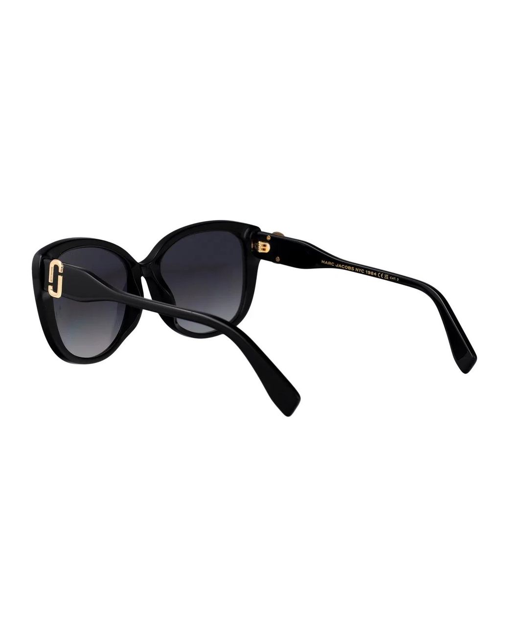 Marc Jacobs Black Acetate Sunglasses