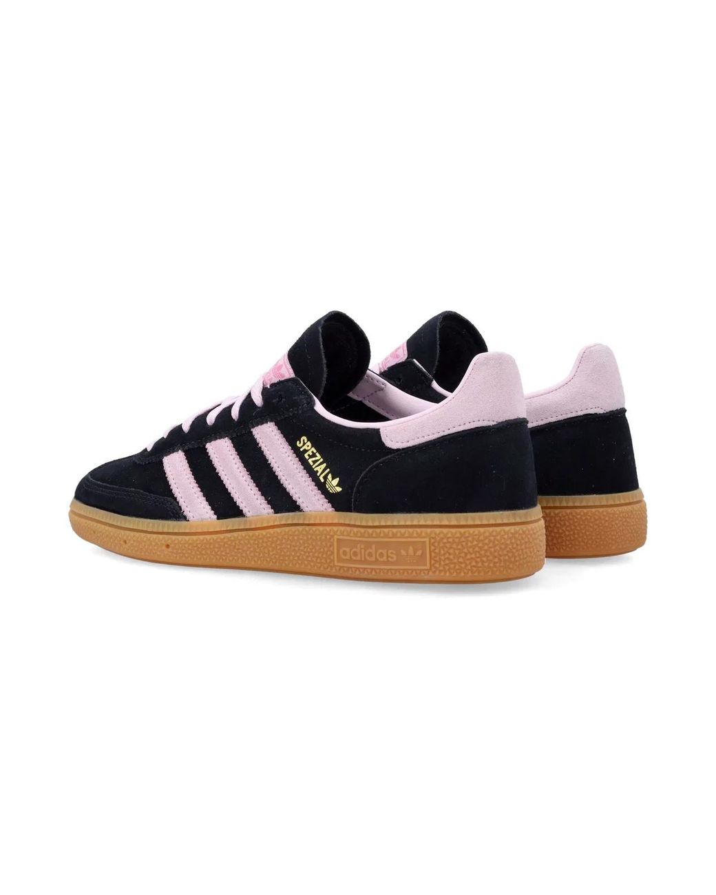Adidas Originals Black Adidas Handball Spezial Suede Sneakers