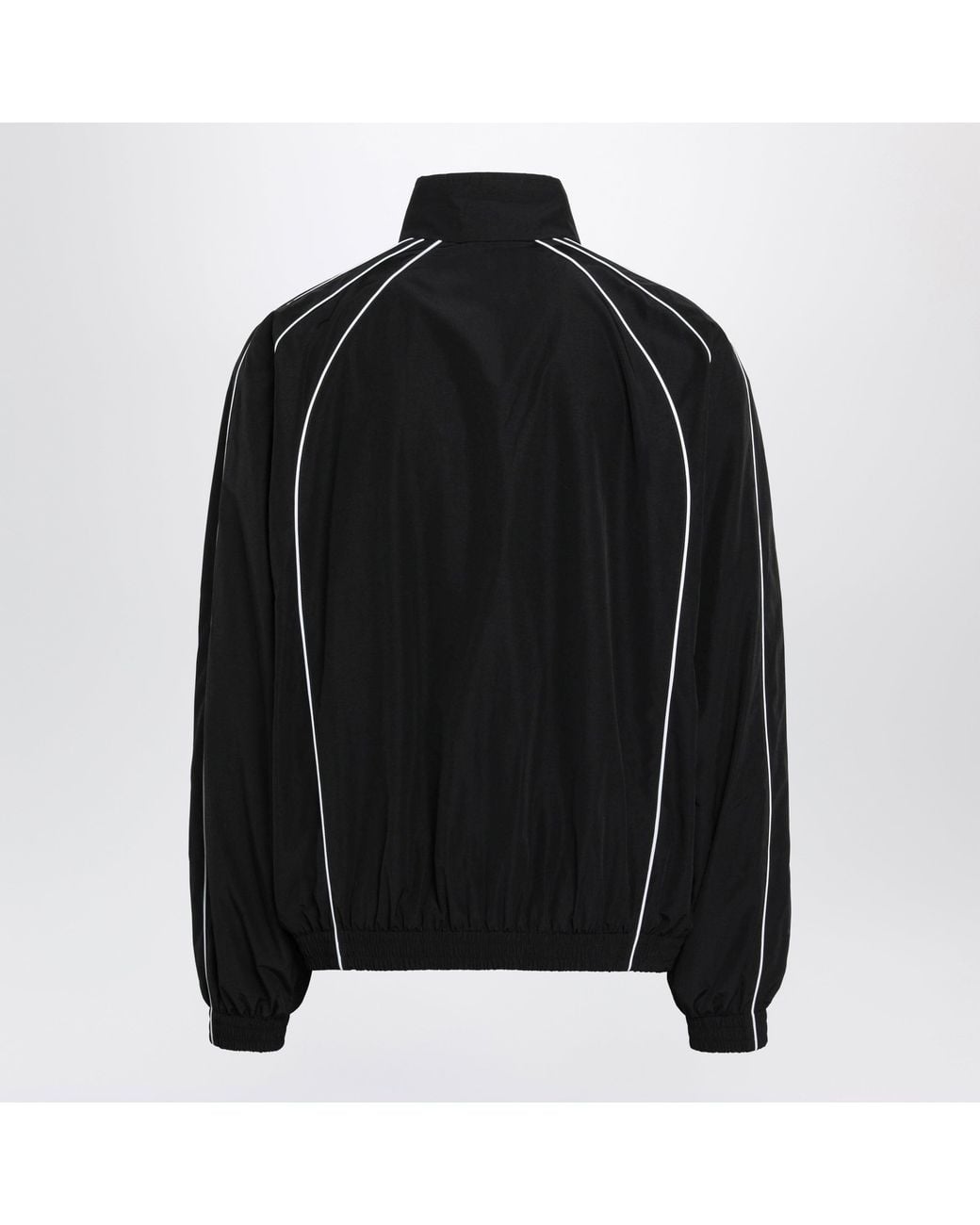 Balenciaga Black Zip-Up Sweatshirt for men