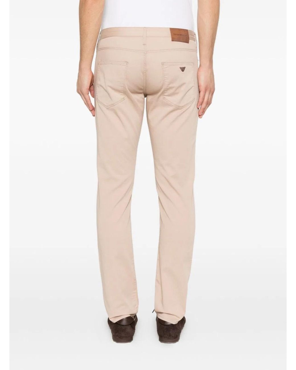 Emporio Armani Gray Denim Cotton Jeans for men