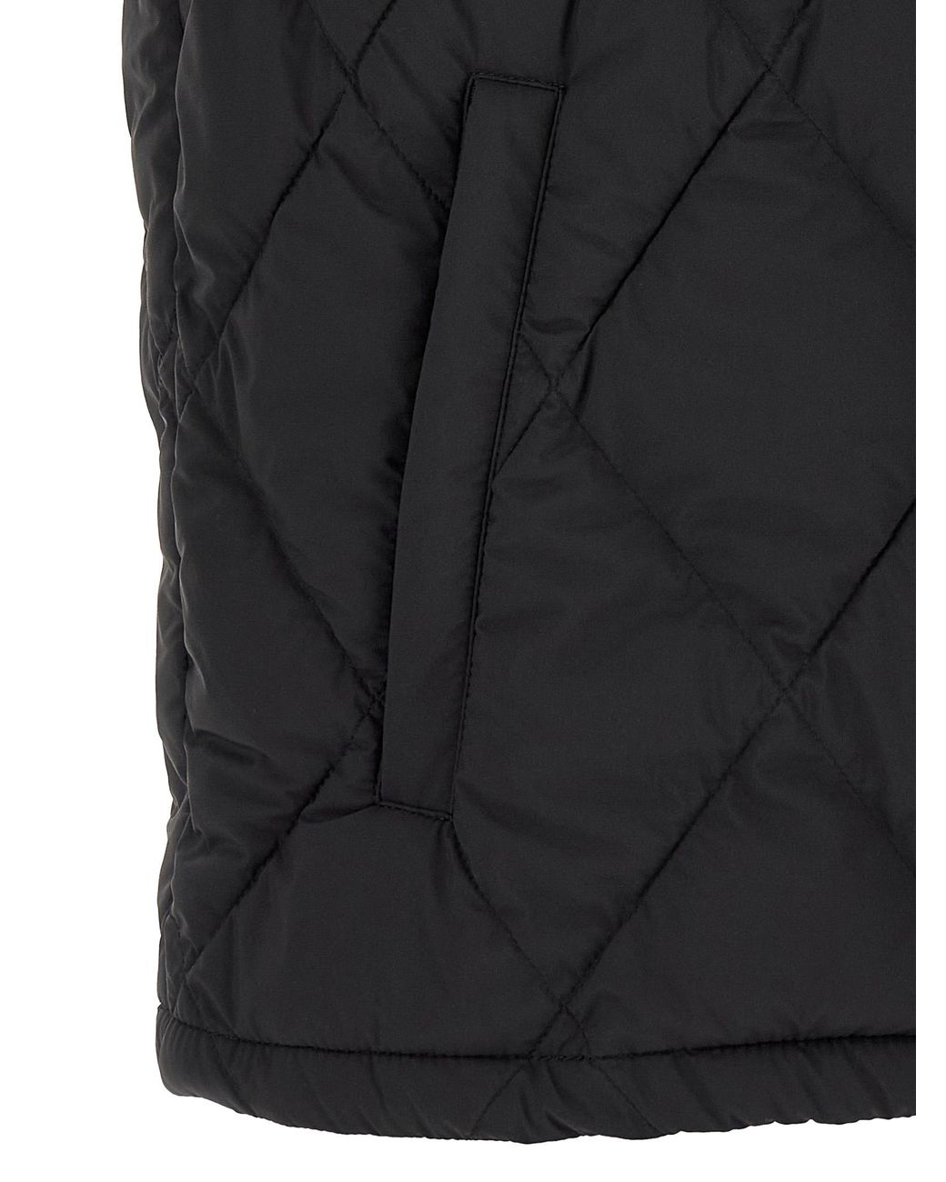 Burberry Black 'Acresford' Vest for men