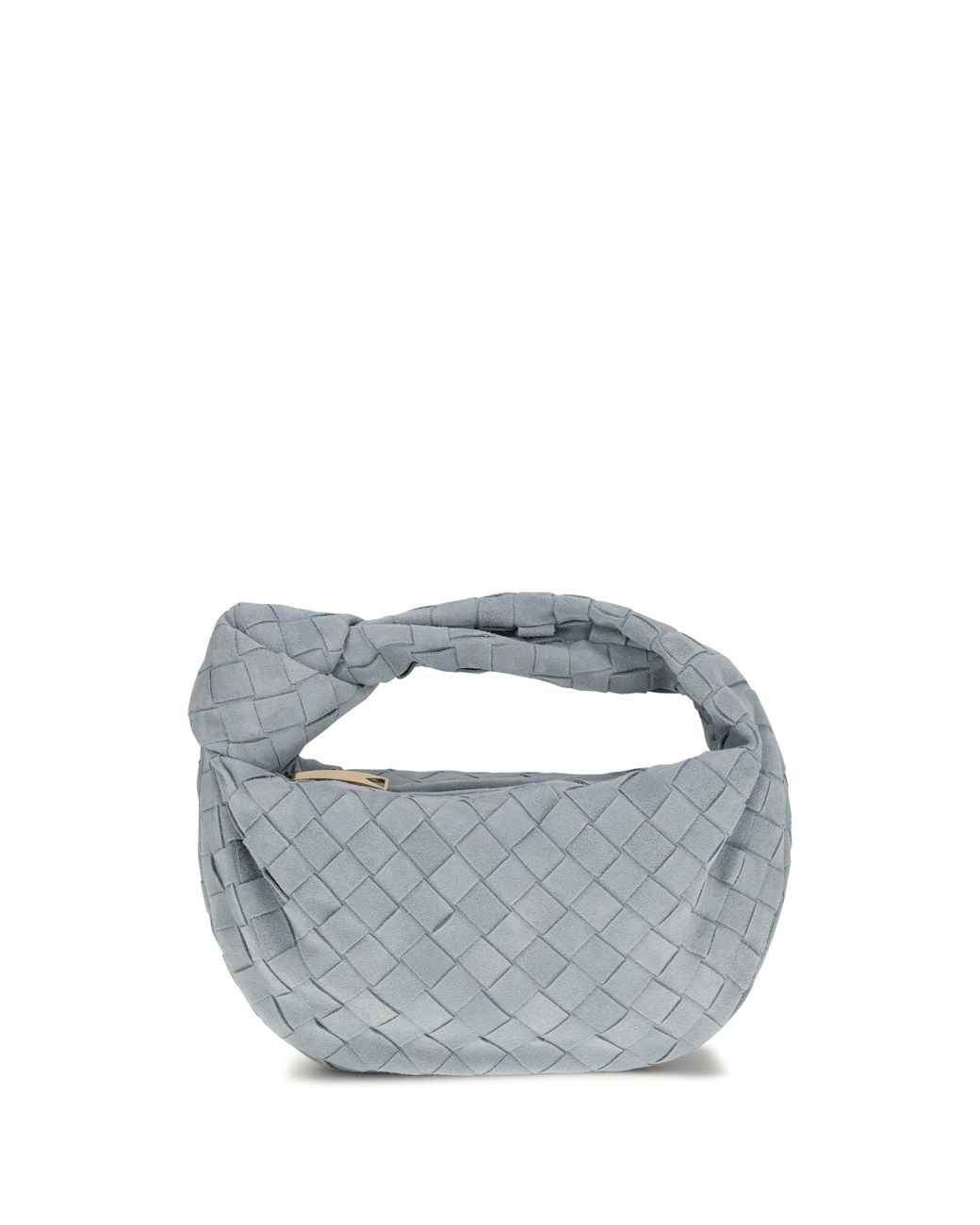 Bottega Veneta Blue Mineral Mini Jodie 15 Suede