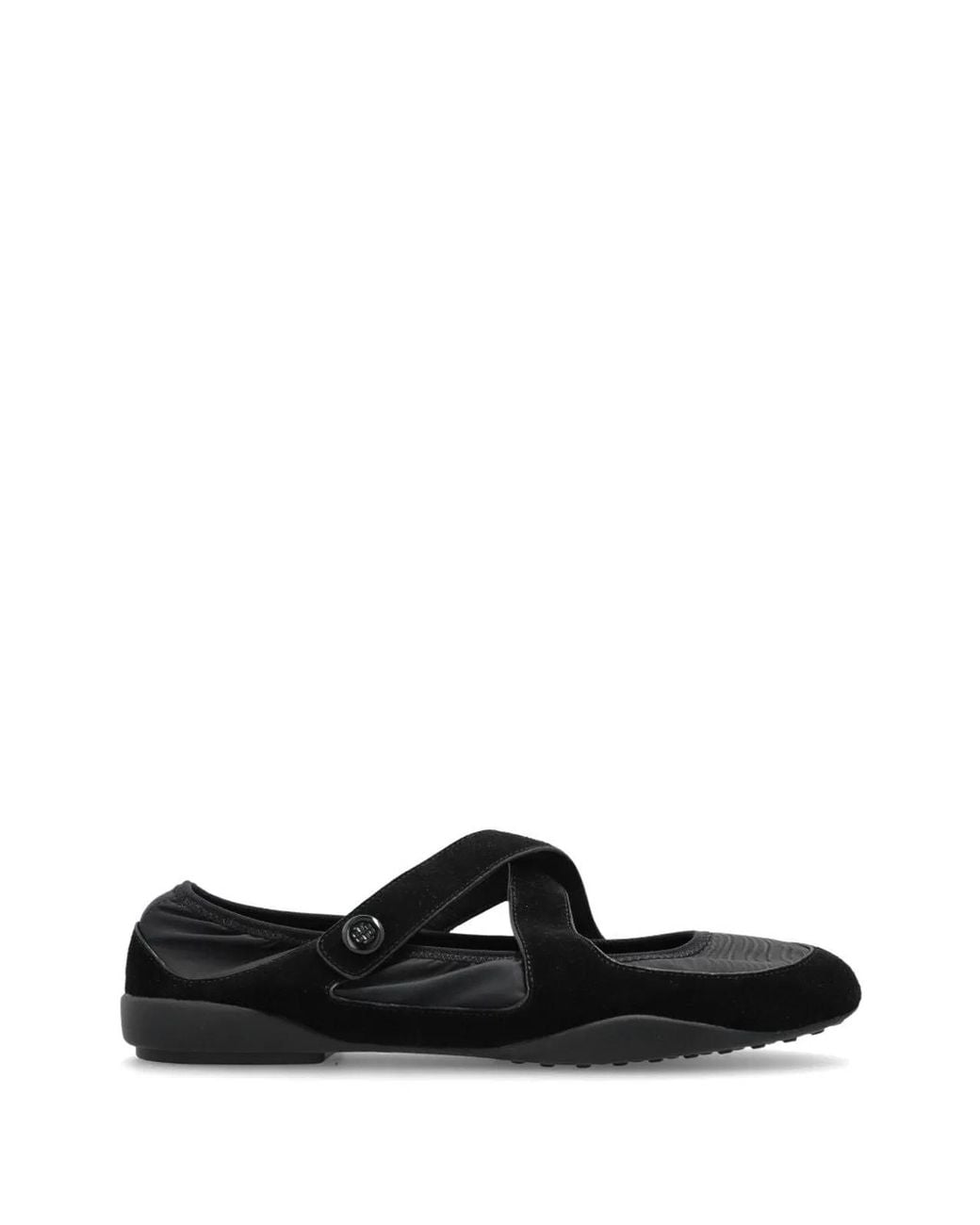 Tory Burch Black Romy Sport Ballets