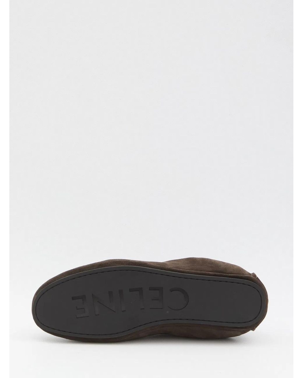 Céline White Adam Loafers for men