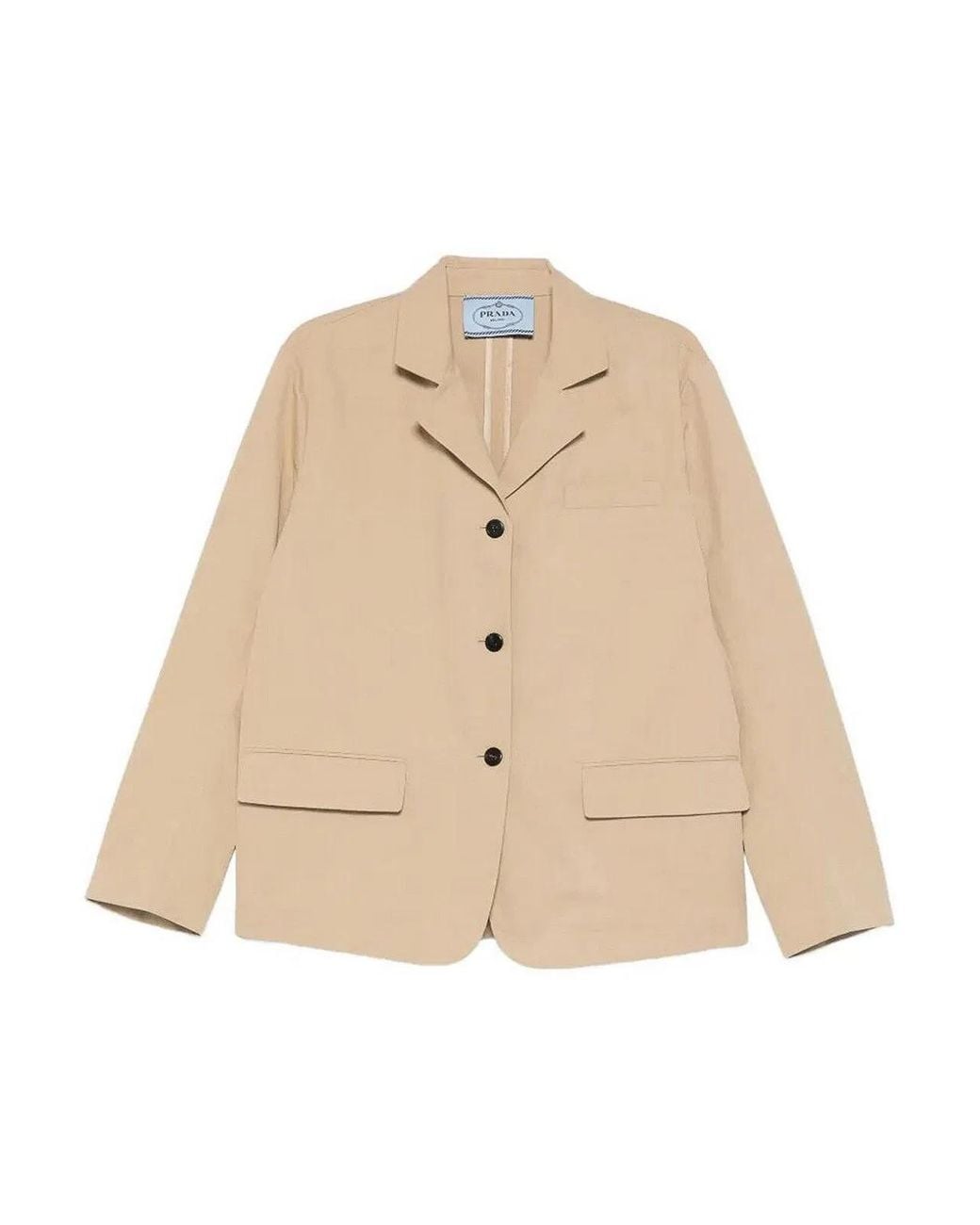 Prada Natural Cotton Blazer
