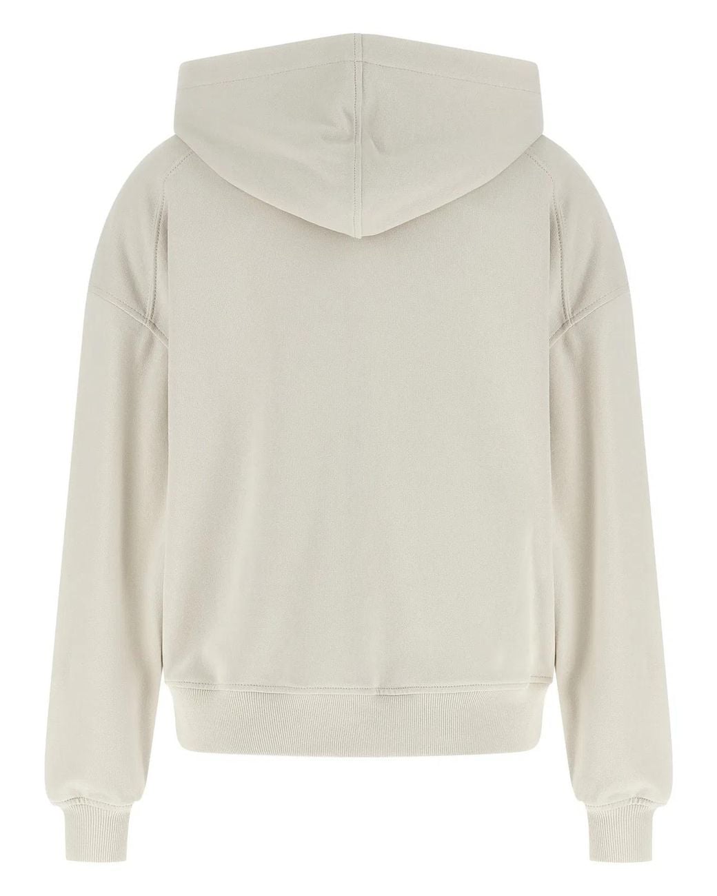 Brunello Cucinelli White Cotton Sweatshirt Clothing