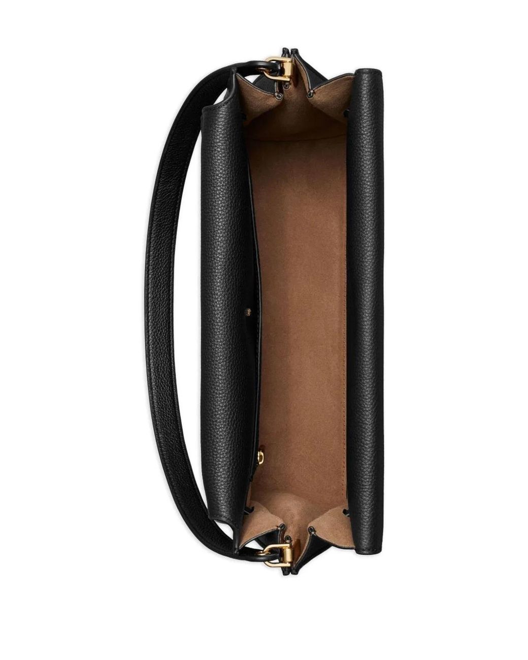 Tory Burch Black Lee Radziwilli Grande Shoulder Bag