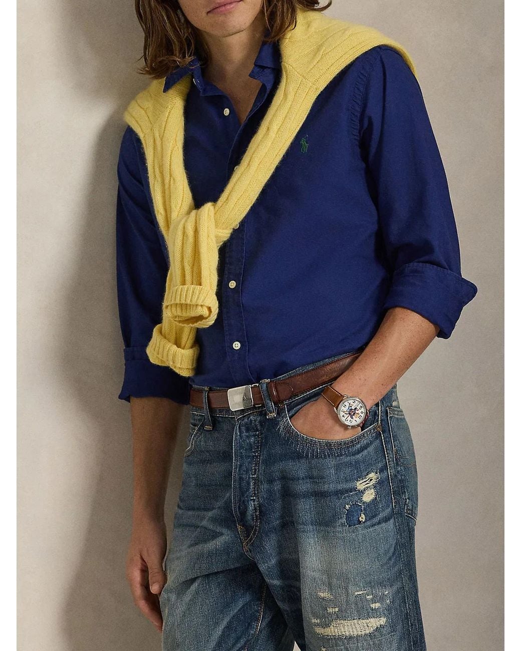 Polo Ralph Lauren Blue Pullover for men