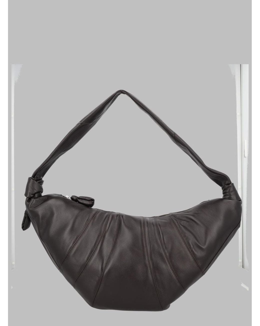 Lemaire Gray Borsa "Croissant" Large