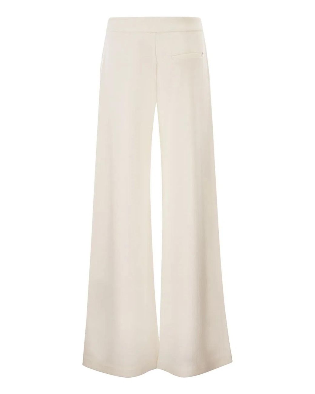 Dondup White Wide Leg Trousers