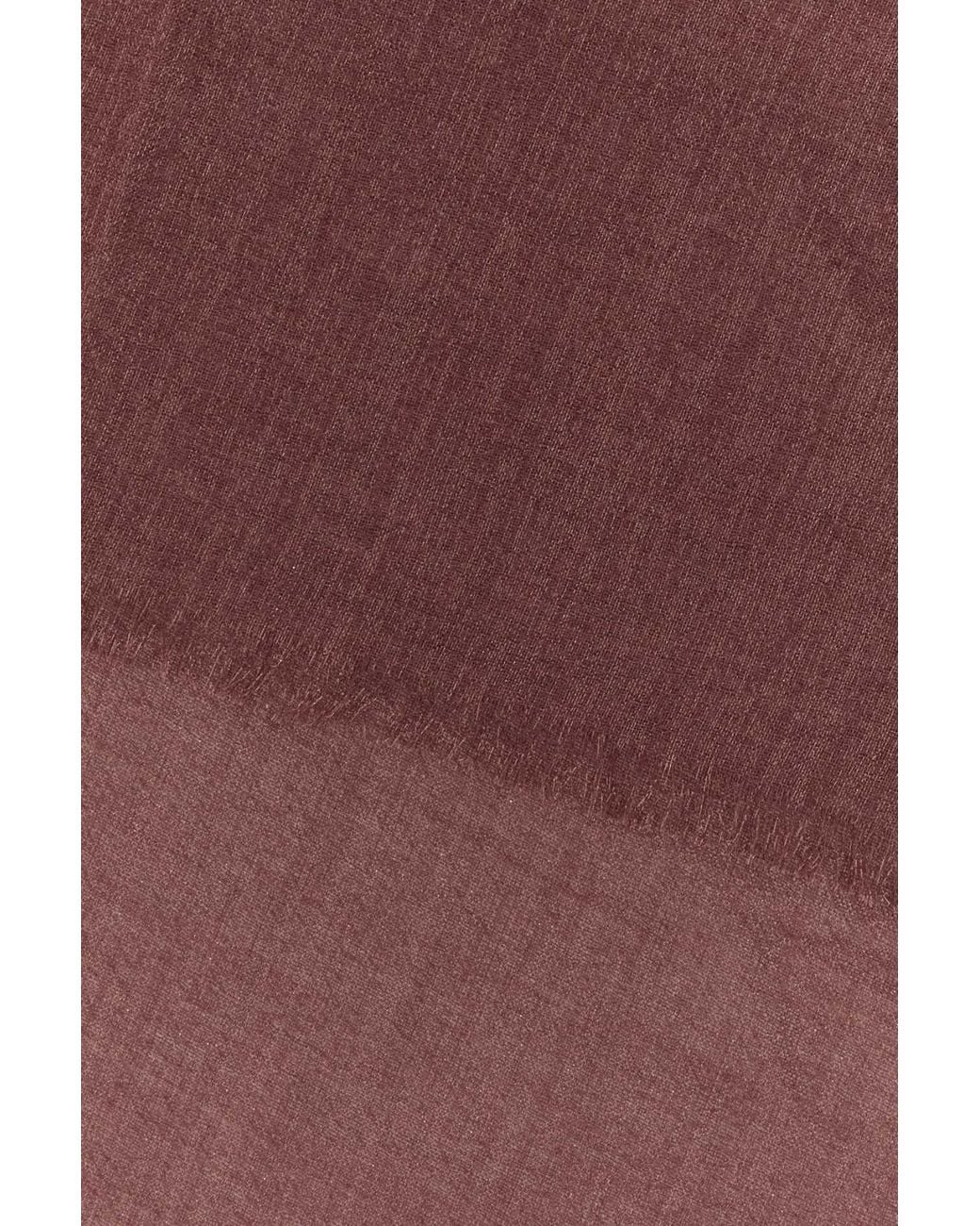 Brunello Cucinelli Purple Antiqued Cashmere-Blend Scarf 220 X 90 Cm
