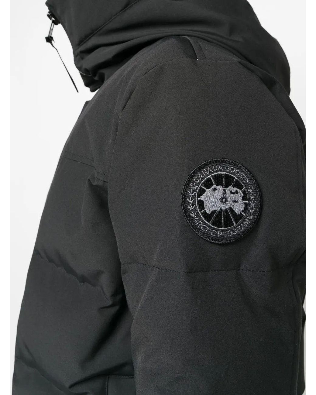 Canada Goose Black Macmillan Down Jacket for men