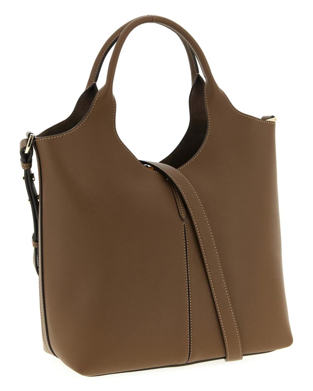 Tod's Brown 'Ebr' Small Handbag
