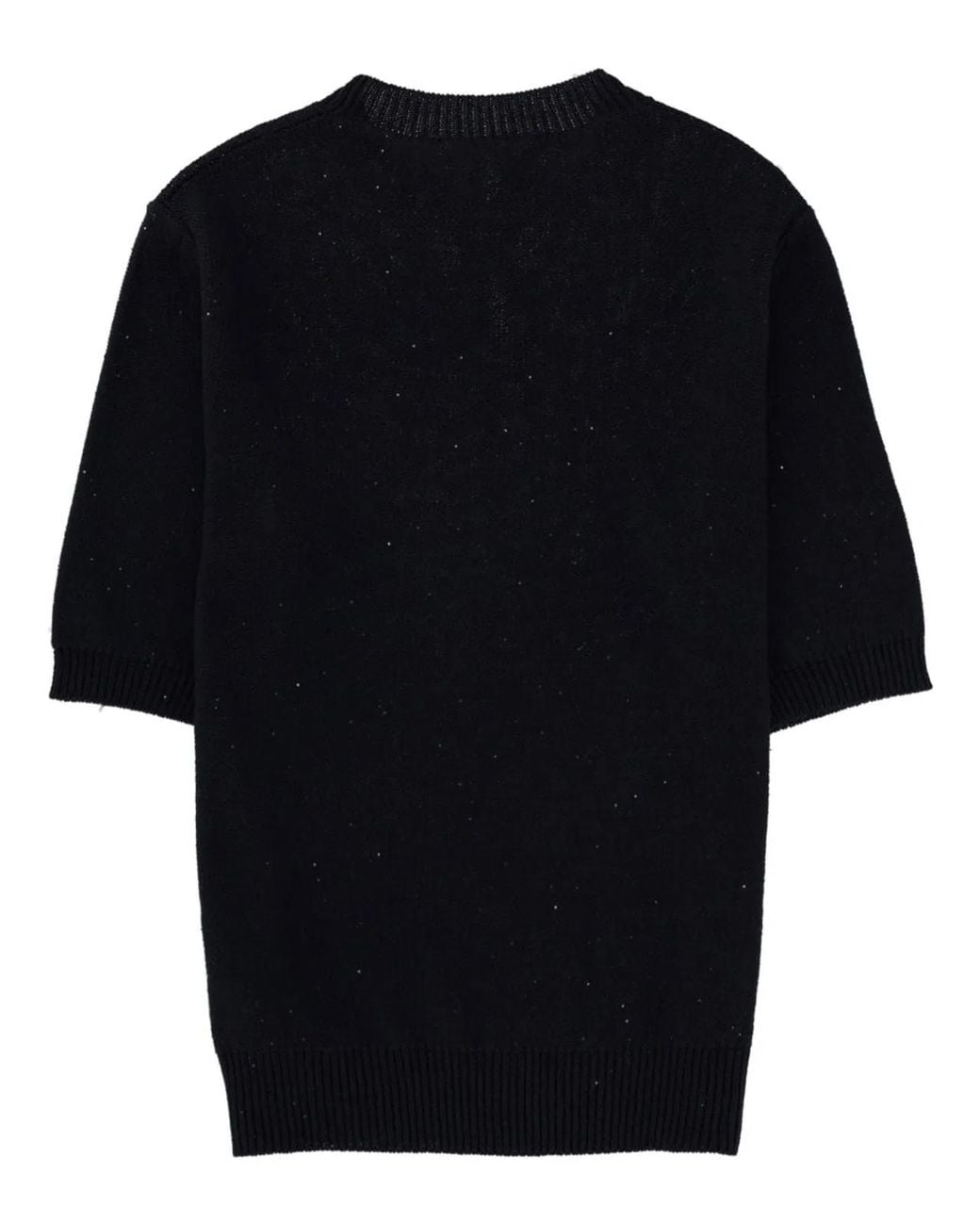 Fabiana Filippi Blue Linen Blend T-Shirt