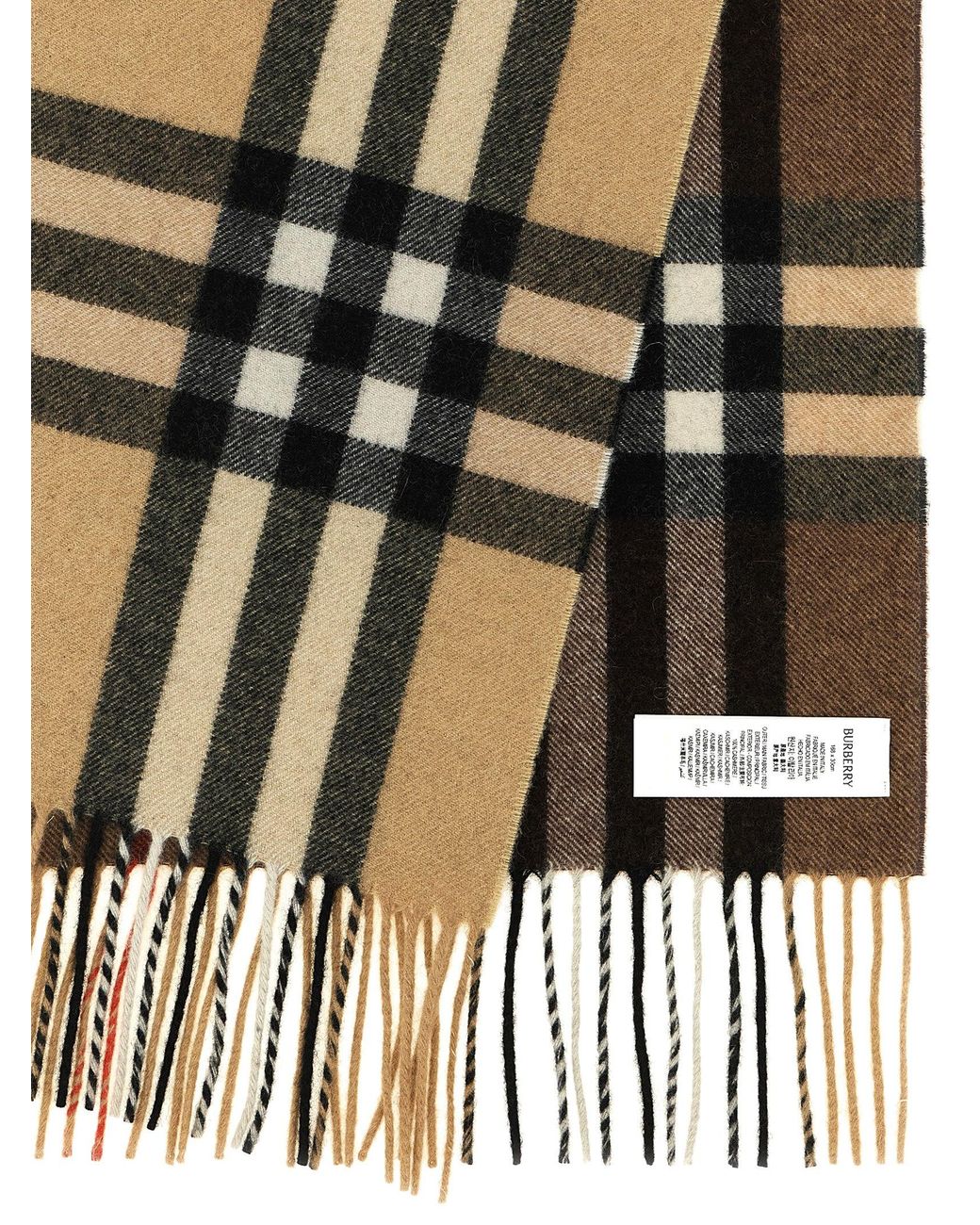 Burberry Natural House Check Large Scarf