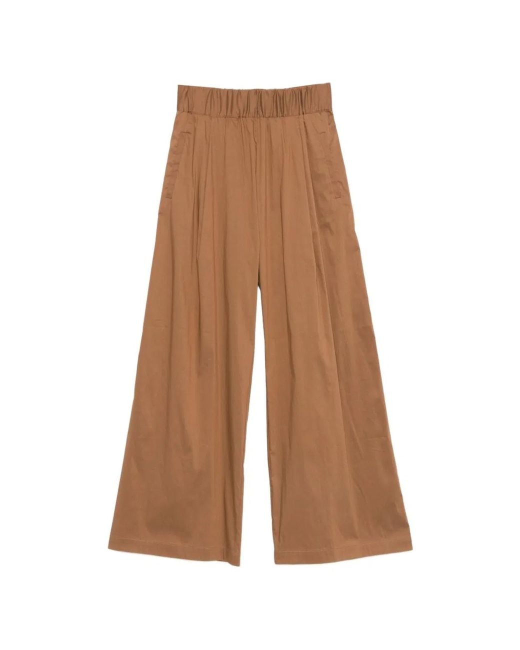 Semicouture Brown Jhonny Cotton Trousers