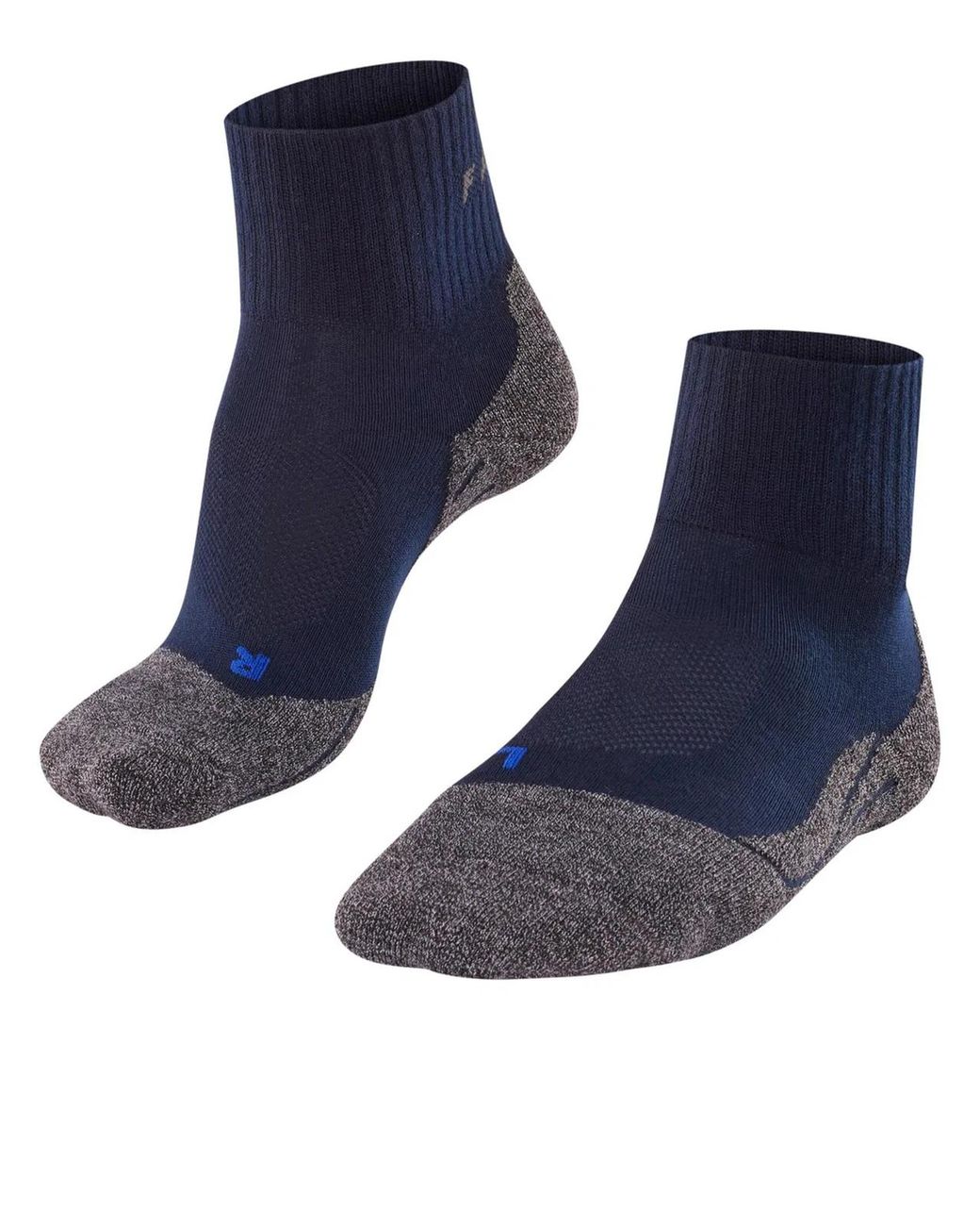 Falke Blue Tk2 Explore Cool Short Socks for men