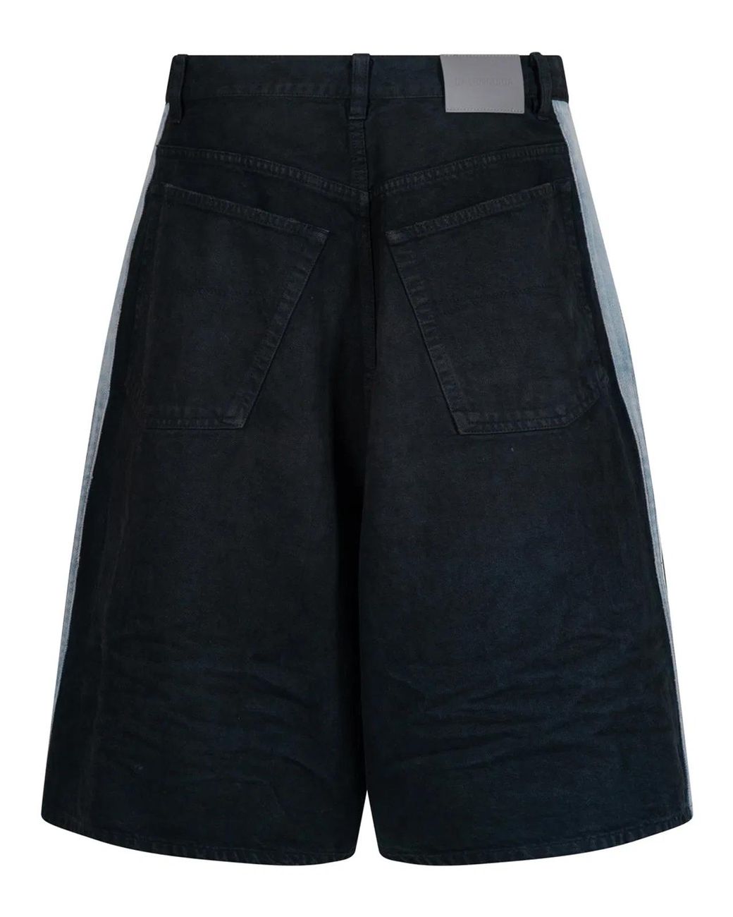 Balenciaga Blue Denim Bermuda Shorts for men