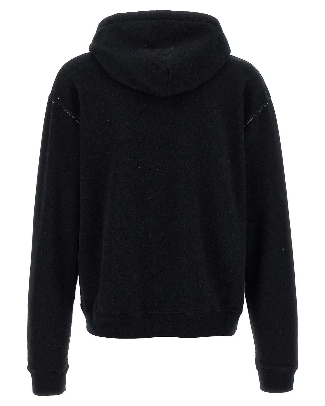 Valentino Garavani Black Printed Hoodie for men