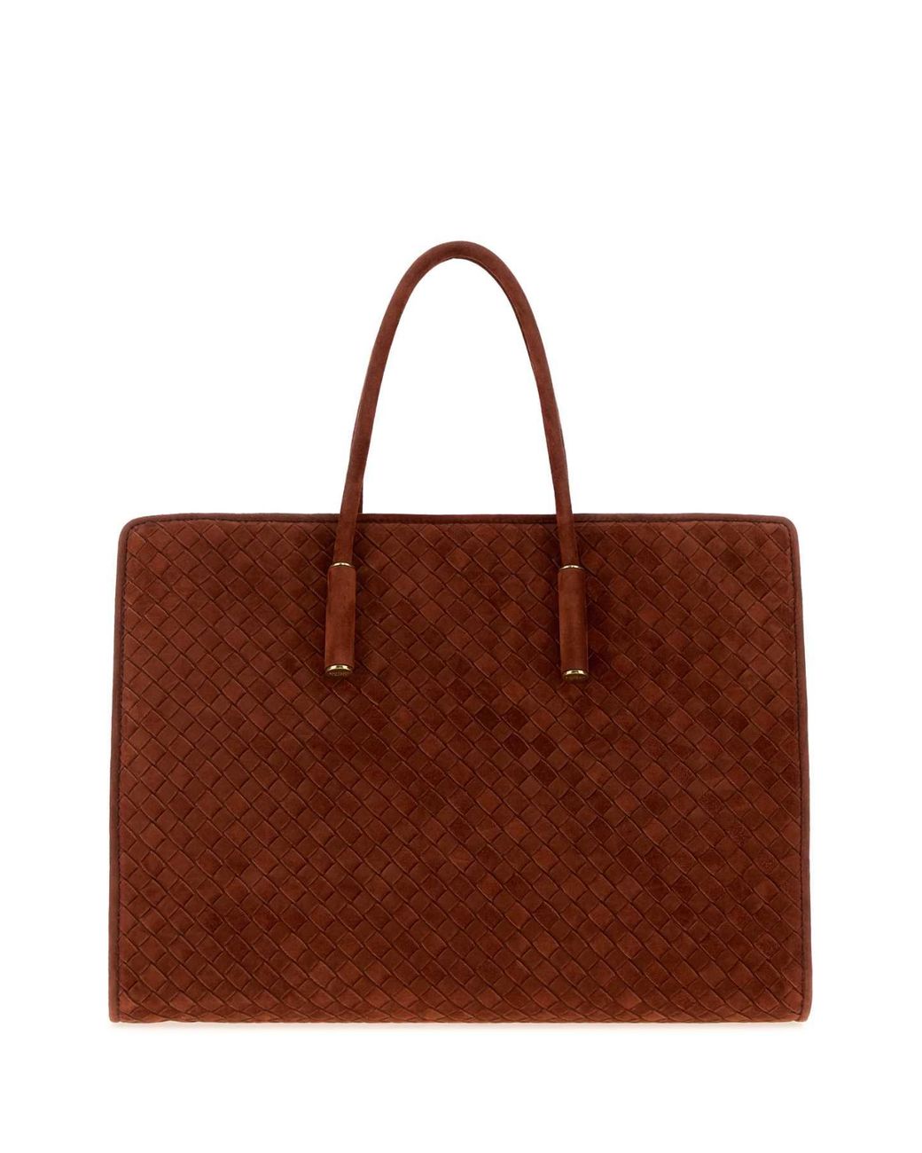 Bottega Veneta Brown Suede Barbara Shopping Bag