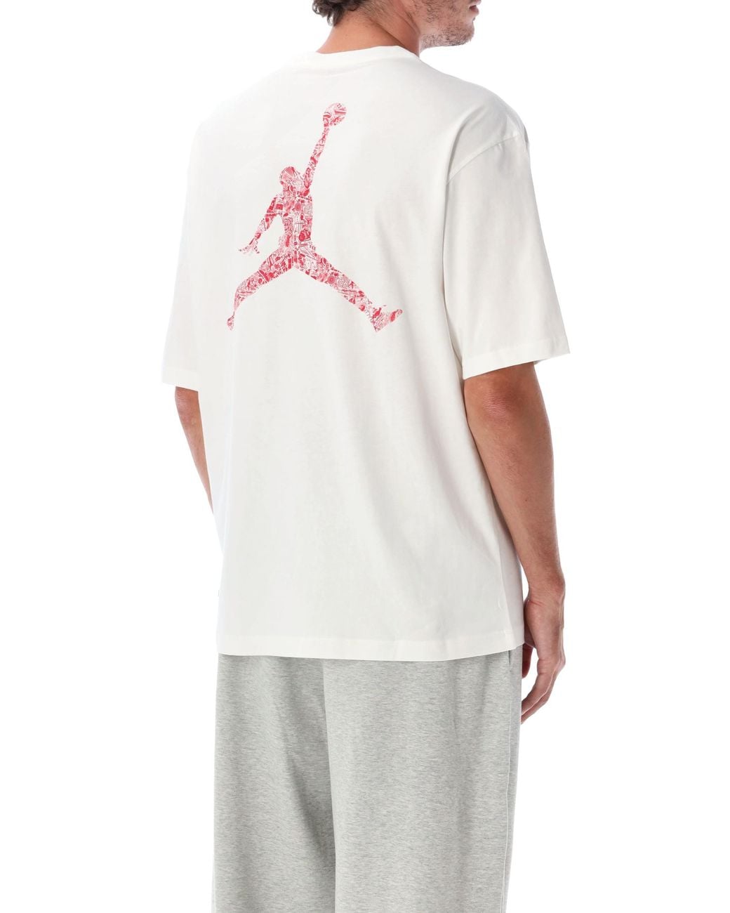 Nike White Jumpman Tee for men