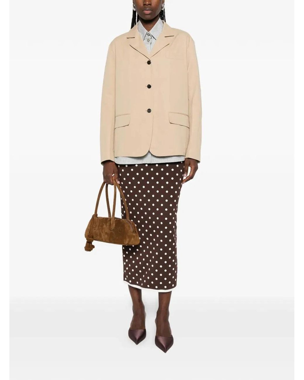 Prada Natural Cotton Blazer