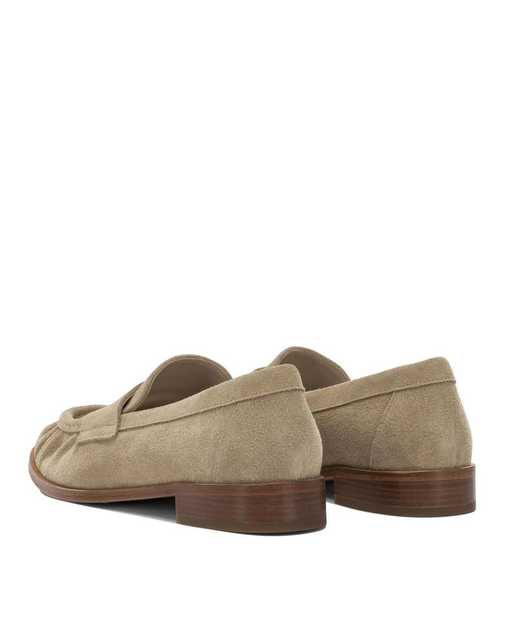Strategia Brown Leather Loafers