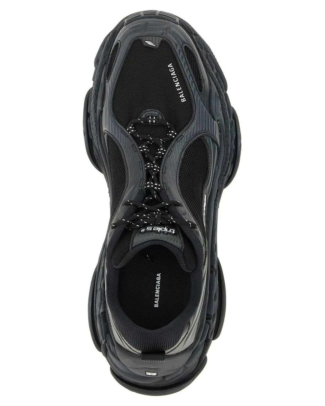 Balenciaga Black 'Triple S.2' Sneakers for men