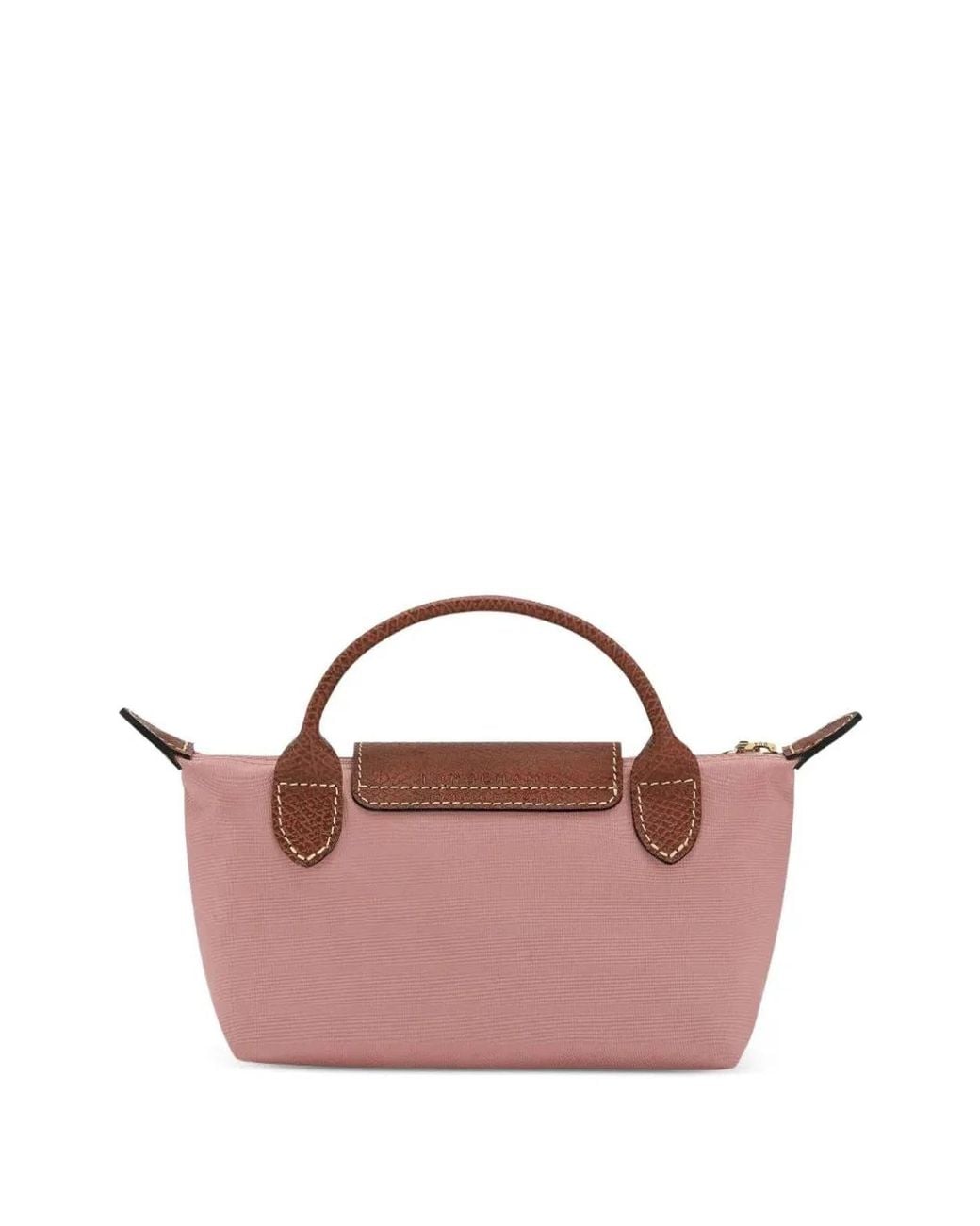 Longchamp Red Pochette Con Manico Le Pliage