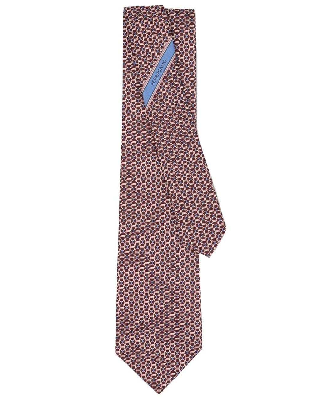 Ferragamo Purple Cravatta for men