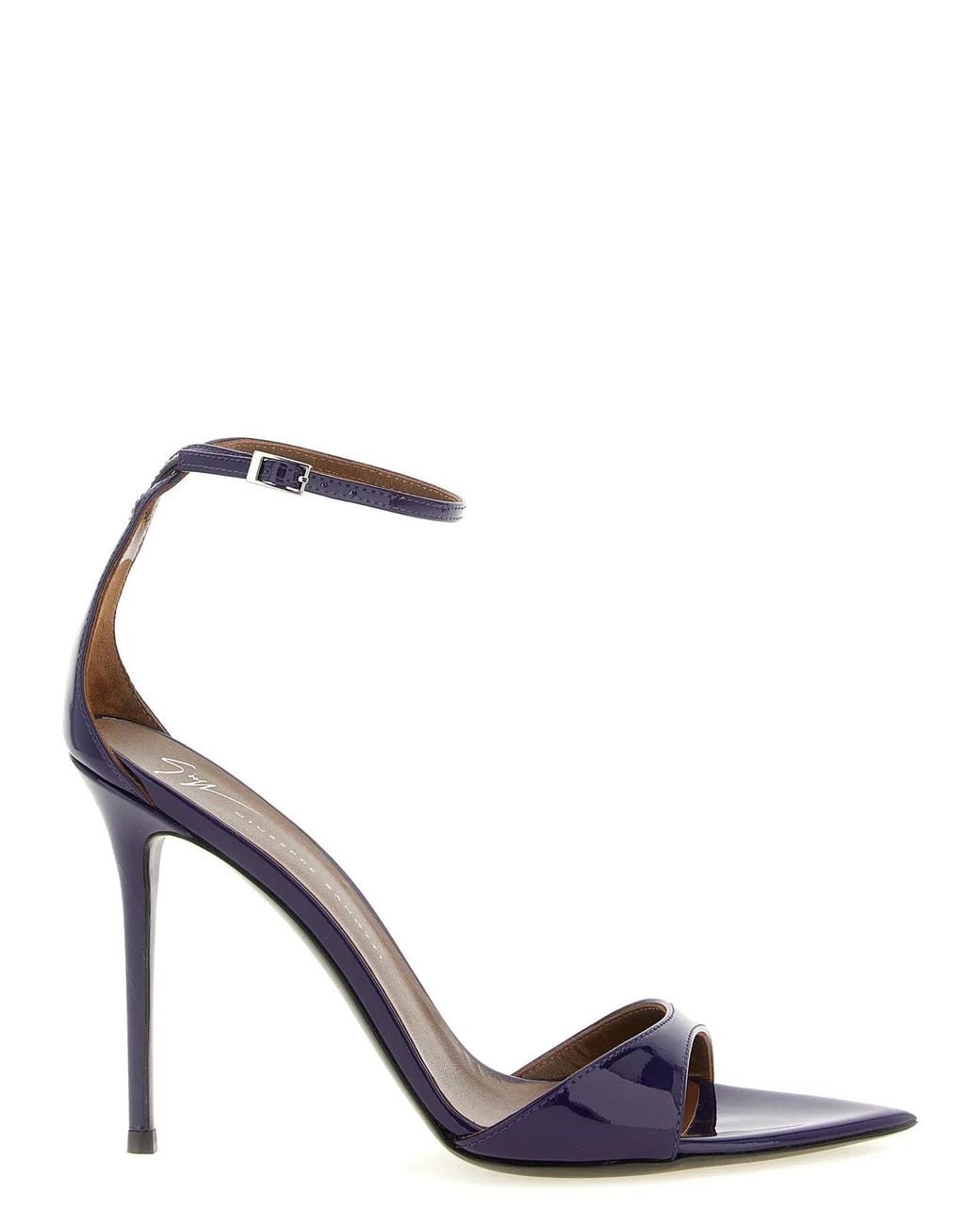 Giuseppe Zanotti Metallic 'Intriigo Strap' Sandals