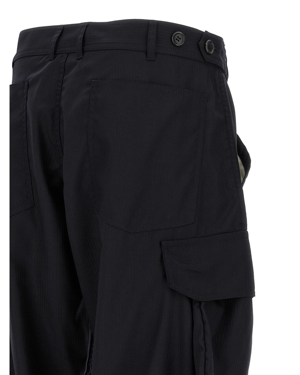 Comme des Garçons Blue Comme Des Garcons Shirt Pinstriped Cargo Pants for men