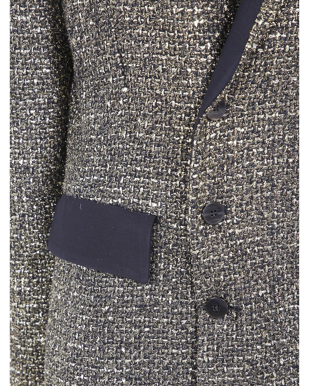 SAPIO Gray Overcoat Raincoat