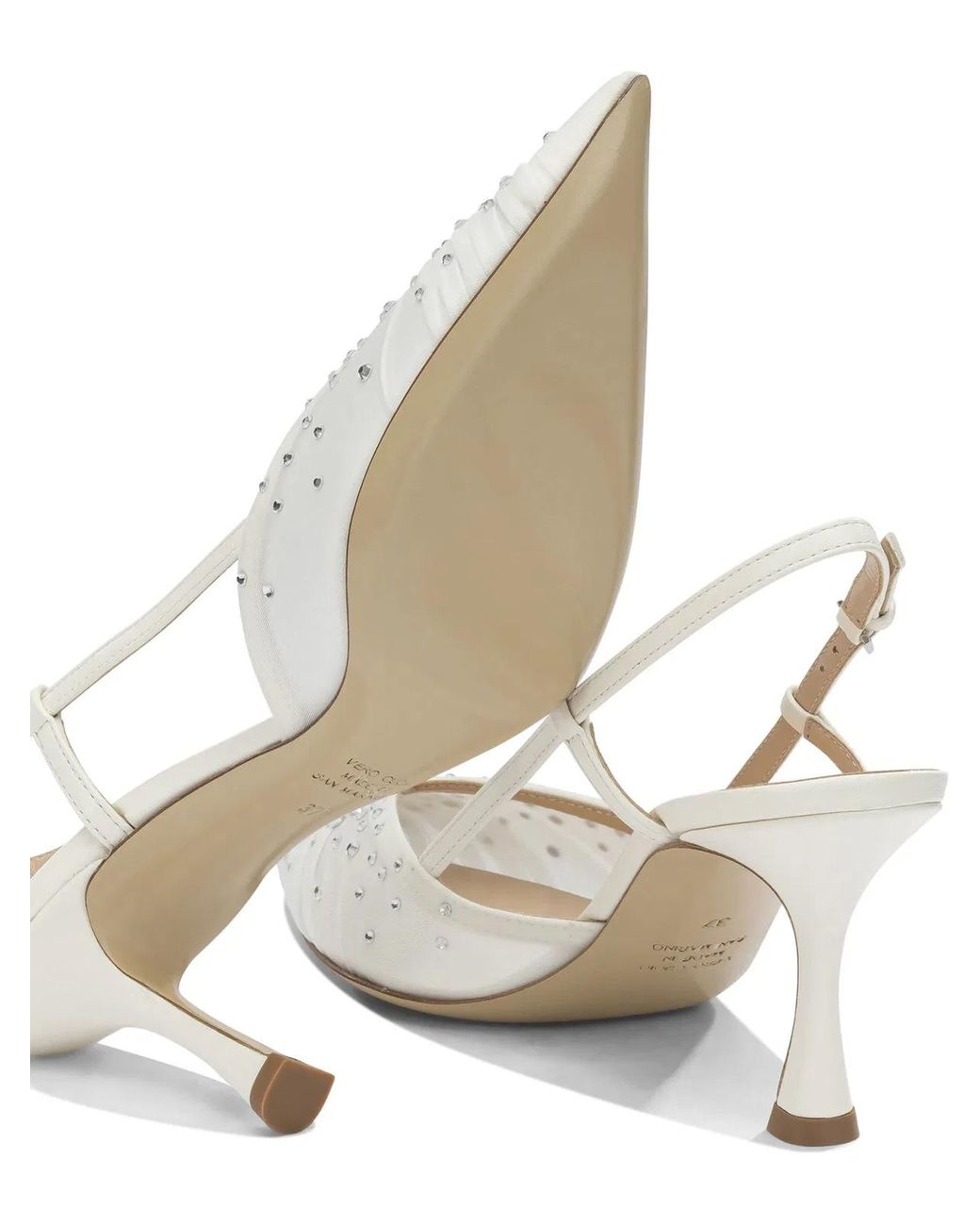 Ninalilou White Heeled Shoes