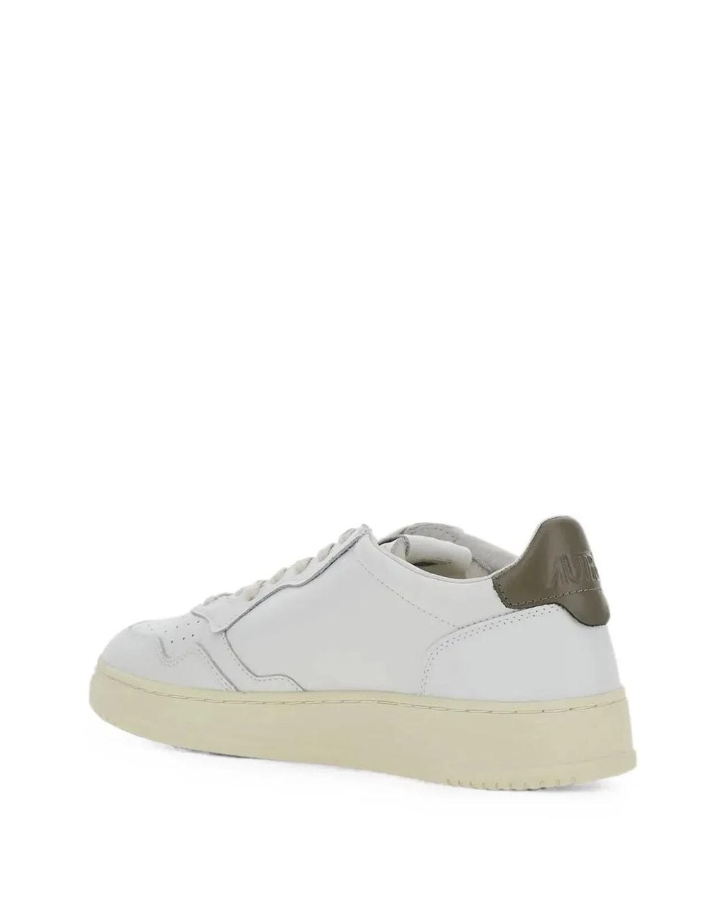 Autry White Logo Sneakers for men