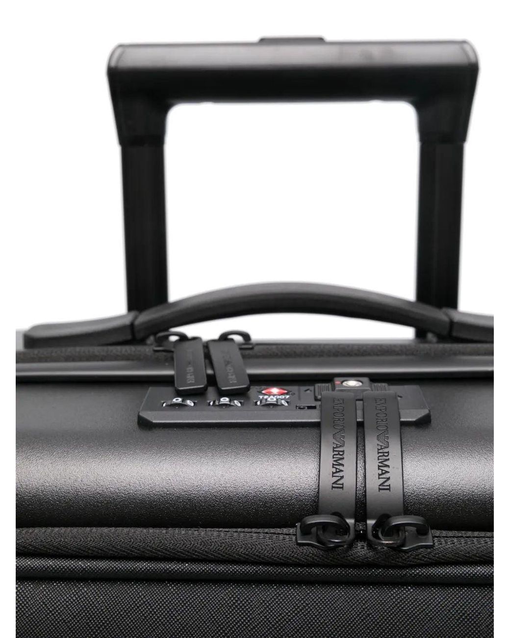 Emporio Armani Black Cabin Trolley for men