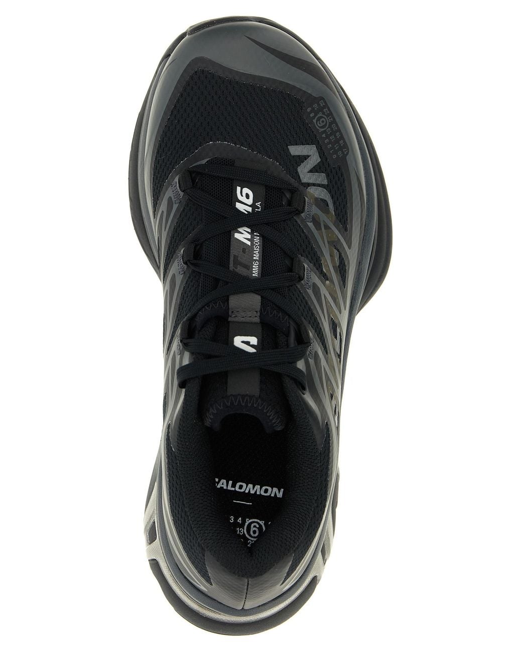MM6 by Maison Margiela Black 'Xt' Sneakers X Salomon