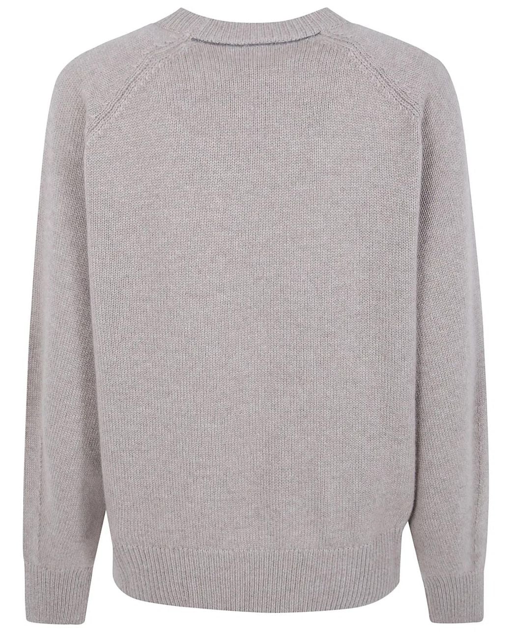 Brunello Cucinelli Gray Cashmere Turtleneck