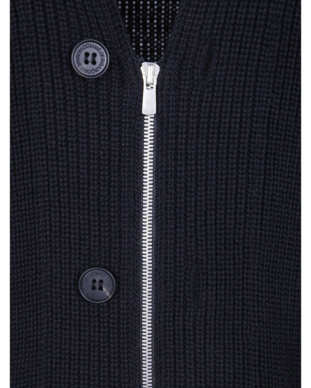 Comme des Garçons Blue Comme Des Garçons Homme Plus Double Lace Wool Cardigan for men