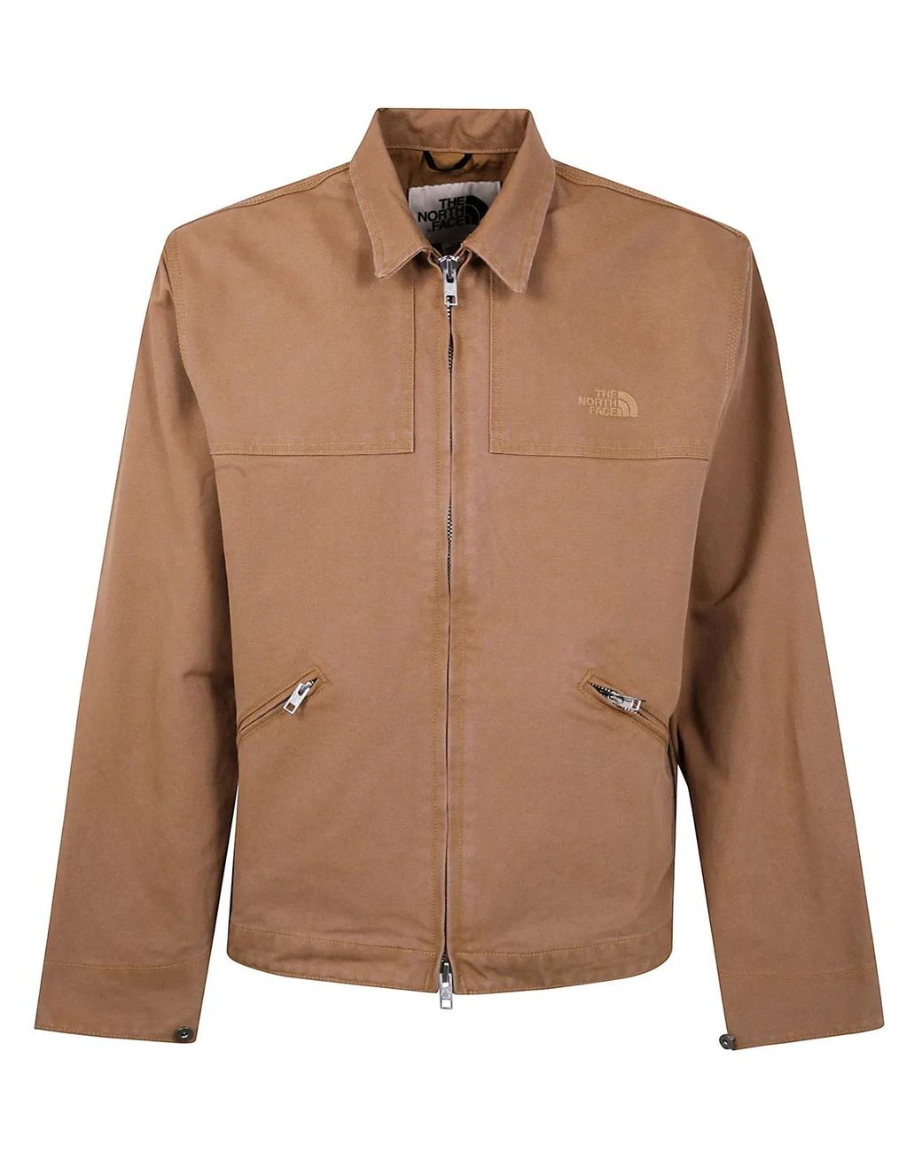 The North Face Brown Cedar Canvas Work Jacket for men