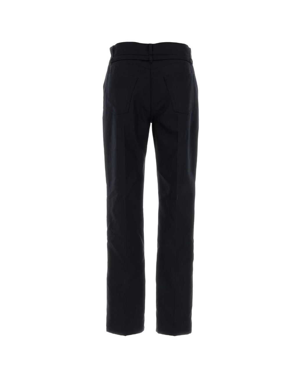 Dries Van Noten Black Midnight Wool Persy Pant
