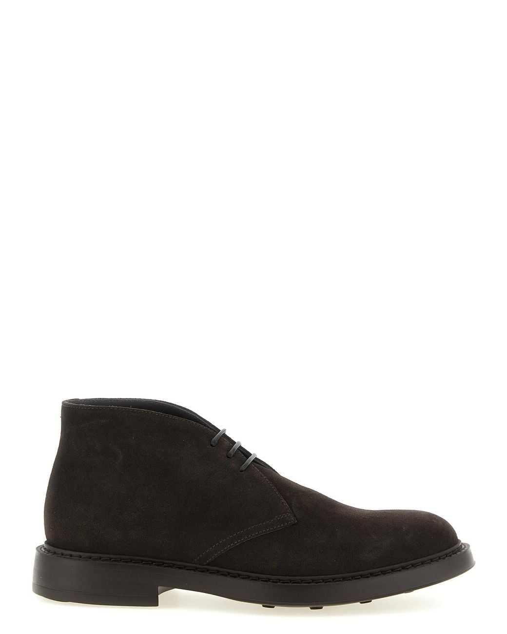 Doucal's Black 'Chukka' Ankle Boots for men