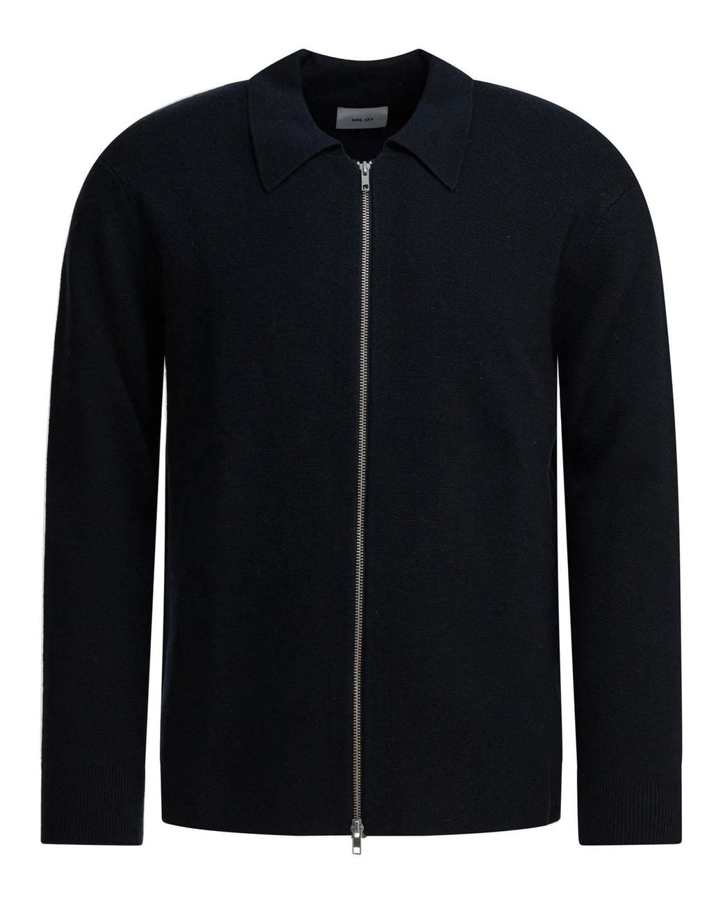 NN07 Black Wool Acrylic Blend Knitwear for men