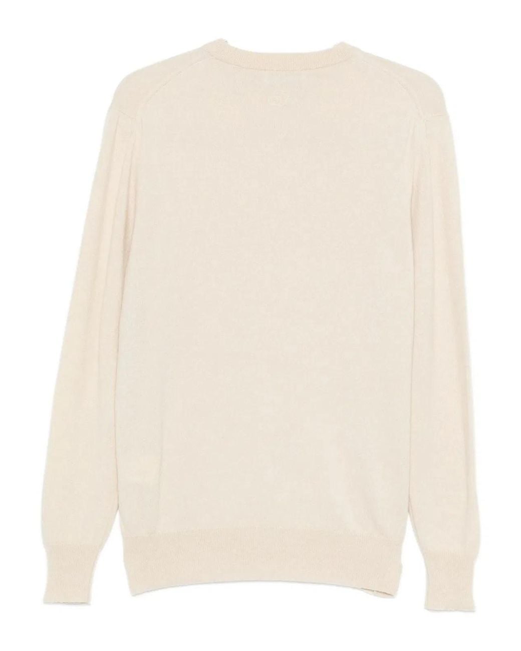 Lardini Natural Crew Neck Pullover for men