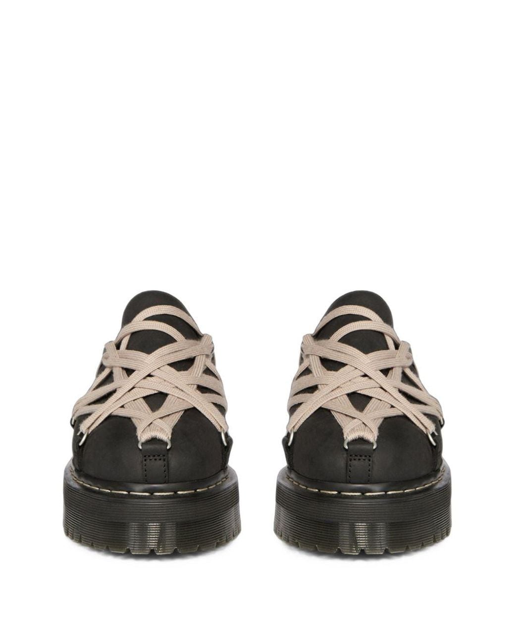 Dr. Martens Black Rick Owens X Dr Martens Quad Leather Boots